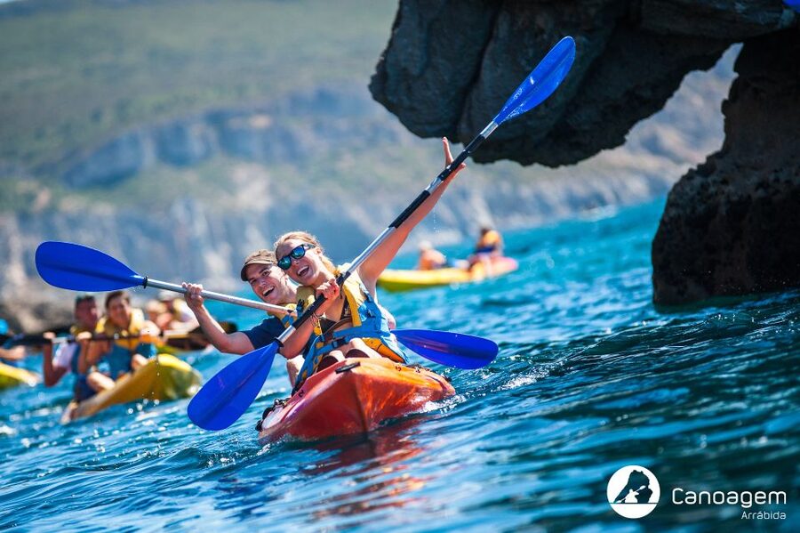 Sesimbra: Arrábida Natural Park Guided Kayaking Tour - Adding the Lisbon transfer
