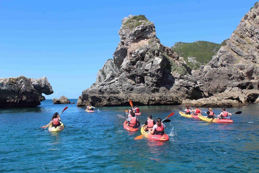 Sesimbra: Ribeiro Cavalo Beach, Caves, & Arrábida Kayak Tour - Five things to know before you book