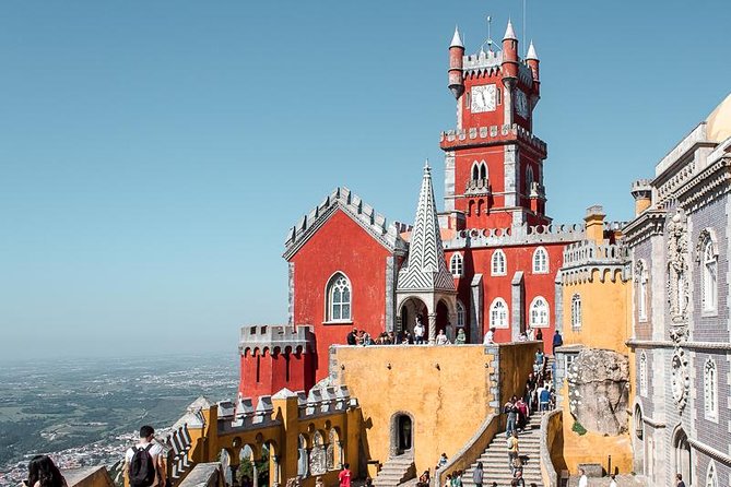 Sintra & Cascais Day Tour with Pena Palace Entry and Gardens Walk - Cabo da Roca at Europe’s western edge