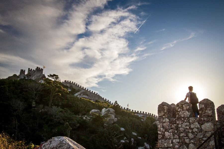 Sintra: Castle of the Moors Skip-the-Line Ticket - Using the audio guide and exploring the ruins