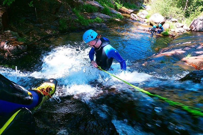 Star canyoning - The Varziela River and its very cold water
