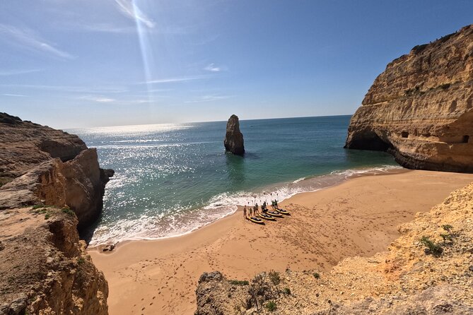 Sunrise Small Group Kayak Experience in BENAGIL Cave & 4K Photos - Benagil Beach and the famous cave