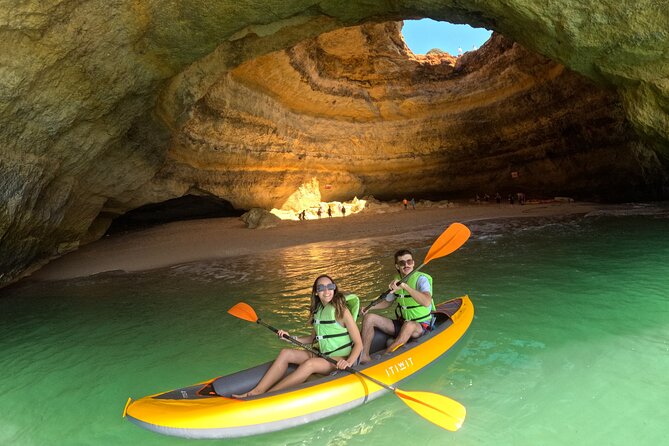 Sunrise Small Group Kayak Experience in BENAGIL Cave & 4K Photos - The optional Leixão das Gaivotas tunnel