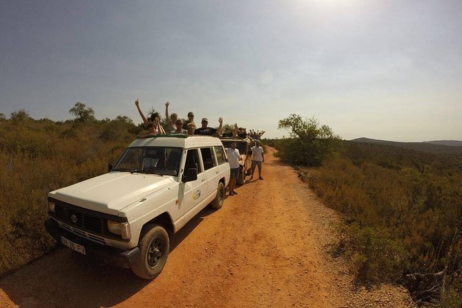 Sunset Jeep Safari with Dinner in Algarve - Alte: village lanes, river water, and a flexible swimming stop