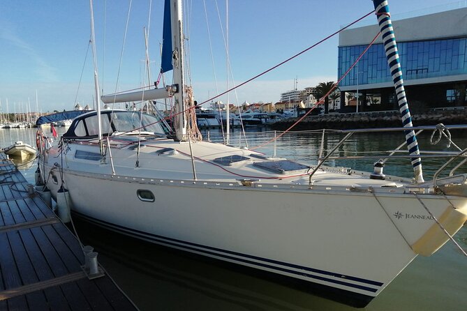 Sunset Tour on a Luxury Sailing Yacht from Vilamoura - The tiny beach reachable only by sea at high tide