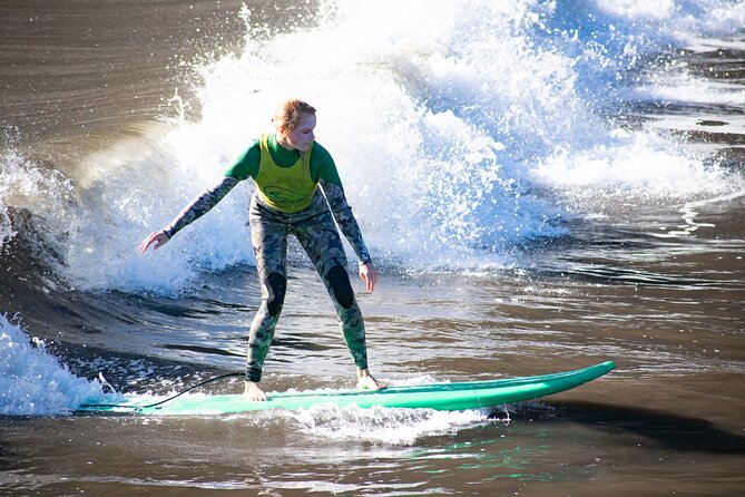 Surfing Lessons in Madeira - Warm-up, stretching, and the take-off
