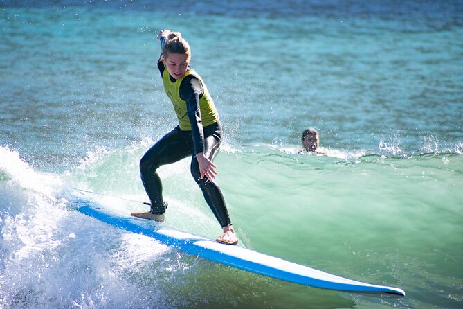 Surfing Lessons in Madeira - Learning to paddle, catch waves, and stand