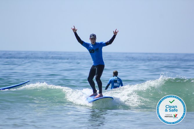 The Surf Instructor in Costa da Caparica - Getting fitted for a wetsuit and board