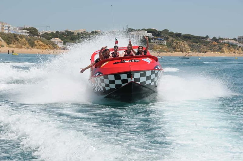 Thrilling 30-Minute Jet Boat Ride in the Algarve - Setting off from Albufeira Marina