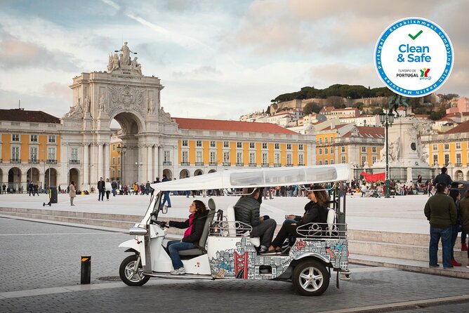 Tuk Tuk Tour in Lisbon's Old Town - Tram 28 - Chiado, nightlife streets, and the city center