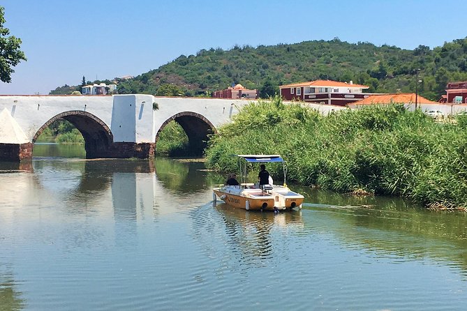 Visit Silves & Explore the Arade River | Eco-Friendly Solar Boat - Ferragudo and the forts guarding the river mouth